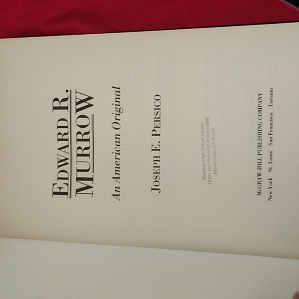 D- Edward R.Murrow - Picture 6 of 10